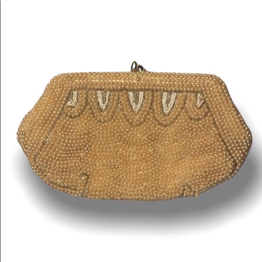 Mid Century Vintage Beaded Evening bag - Picture 2 of 14